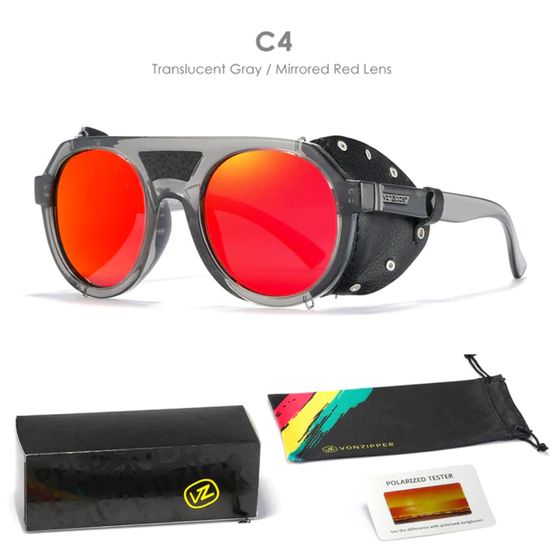 Brand VZ Vonzipper Polarized Sunglasses Men Square Frame Elmore Style Eyewear UV400 Sports Sun Glasses Fishing Hiking Driving