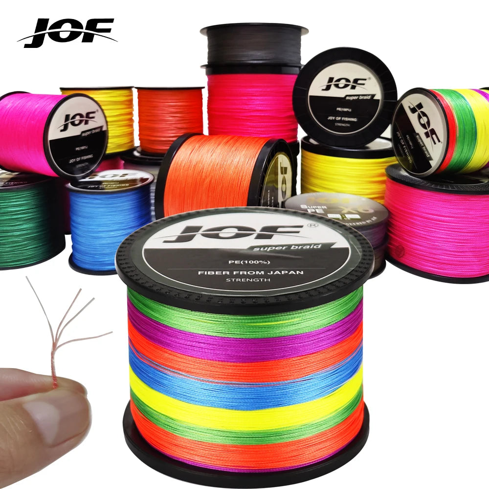 Durable Fishing Line 4 Strands PE Fishing Line 300M 500M 1000M Wear-Resistant Fishing Line, Fishing Tackles 8LB-80LB